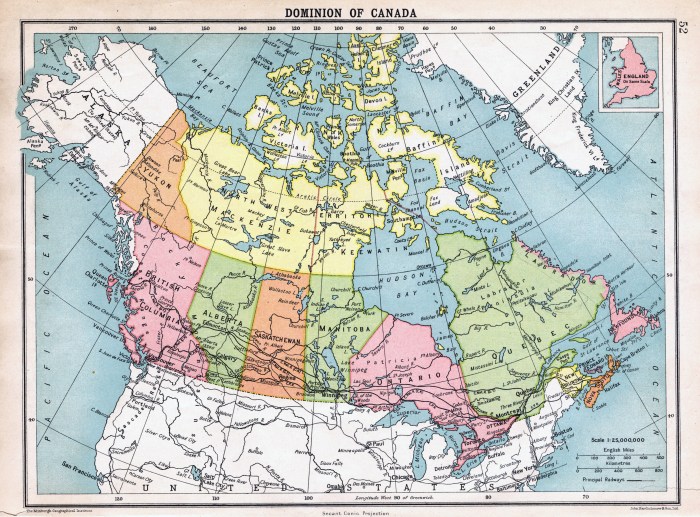 Large detailed old political and administrative map of Canada – 1922 ... Canada heels fashion